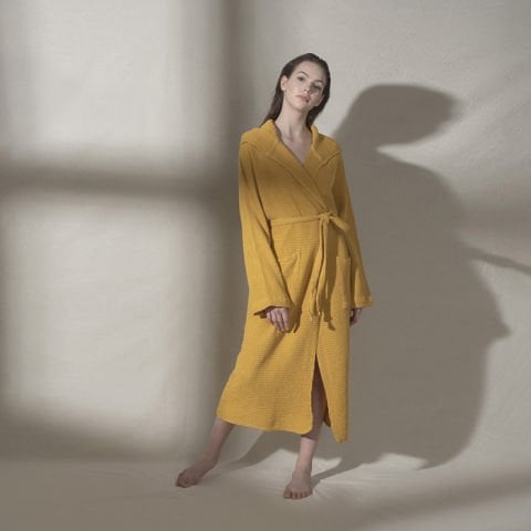 Buldan's-Bohem Bornoz-Mango Sarı