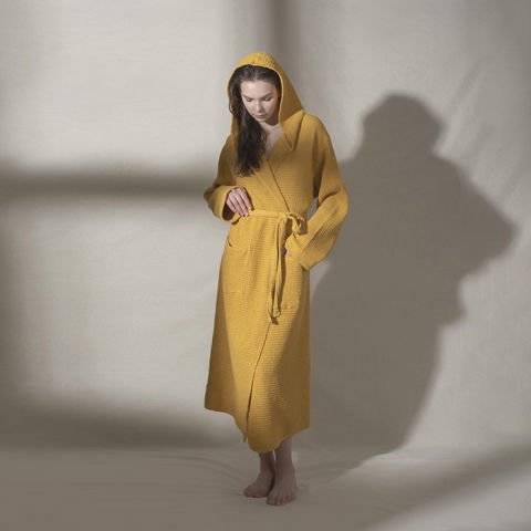 Buldan's-Bohem Bornoz-Mango Sarı