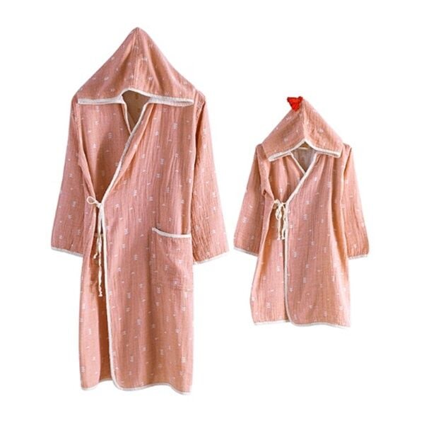 Buldan's-Ivy Müslin Bornoz-Kıremit