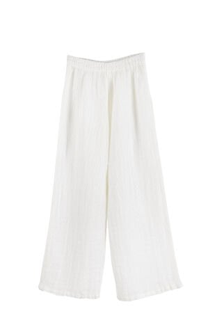 Buldan's-Amalfi Pantolon Alt-Beyaz