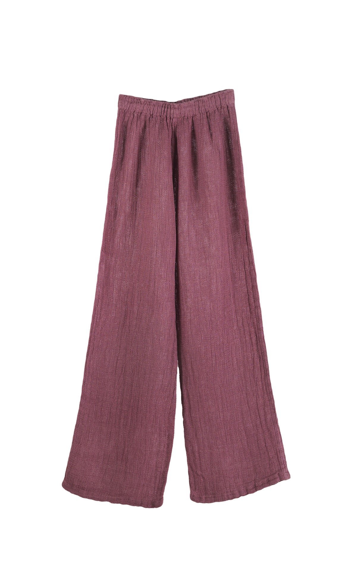 Buldan's-Amalfi Pantolon Alt-Rustik Bordo