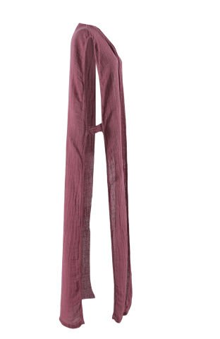 Buldan's-Bari Yelek Elbise-Rustik Bordo