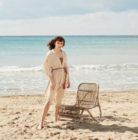 Buldan's-Beach Kımono-Rustik Bordo