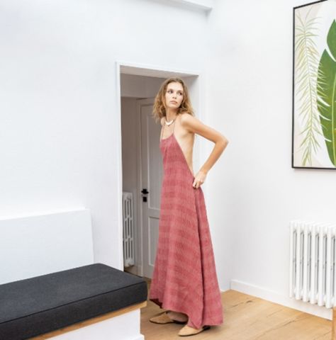 Buldan's-Marisa Elbise-Rustik Bordo