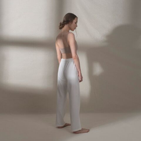 Buldan's-Marvel Kadın Pantolon-Off White