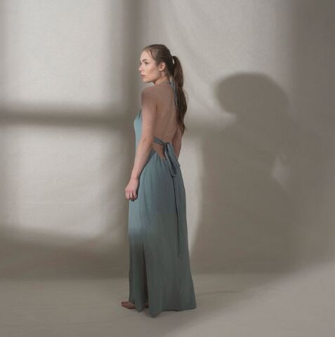 Buldan's-Nora Elbise-Kekik Yeşili