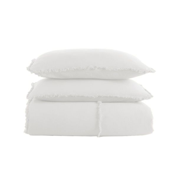 Buldan's-Bürümcük Nevresim Takımı Ç.K.- Off White