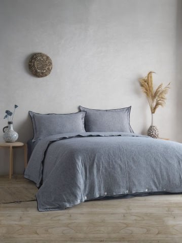 Buldan's-Costa Nevresim Takımı Ç.K-Lacivert