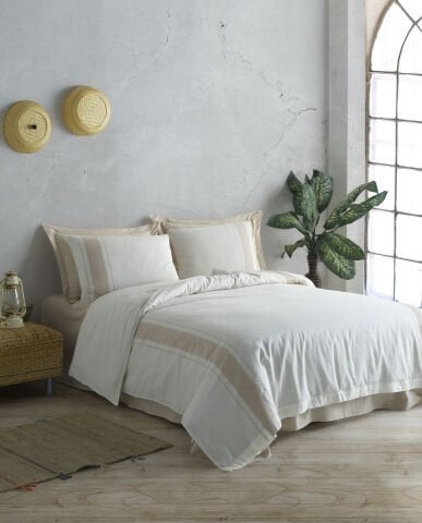 Buldan's-Milyos Nevresim Takımı Ç.K-Bej