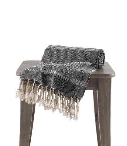 Buldan's-Como Peştemal-Siyah