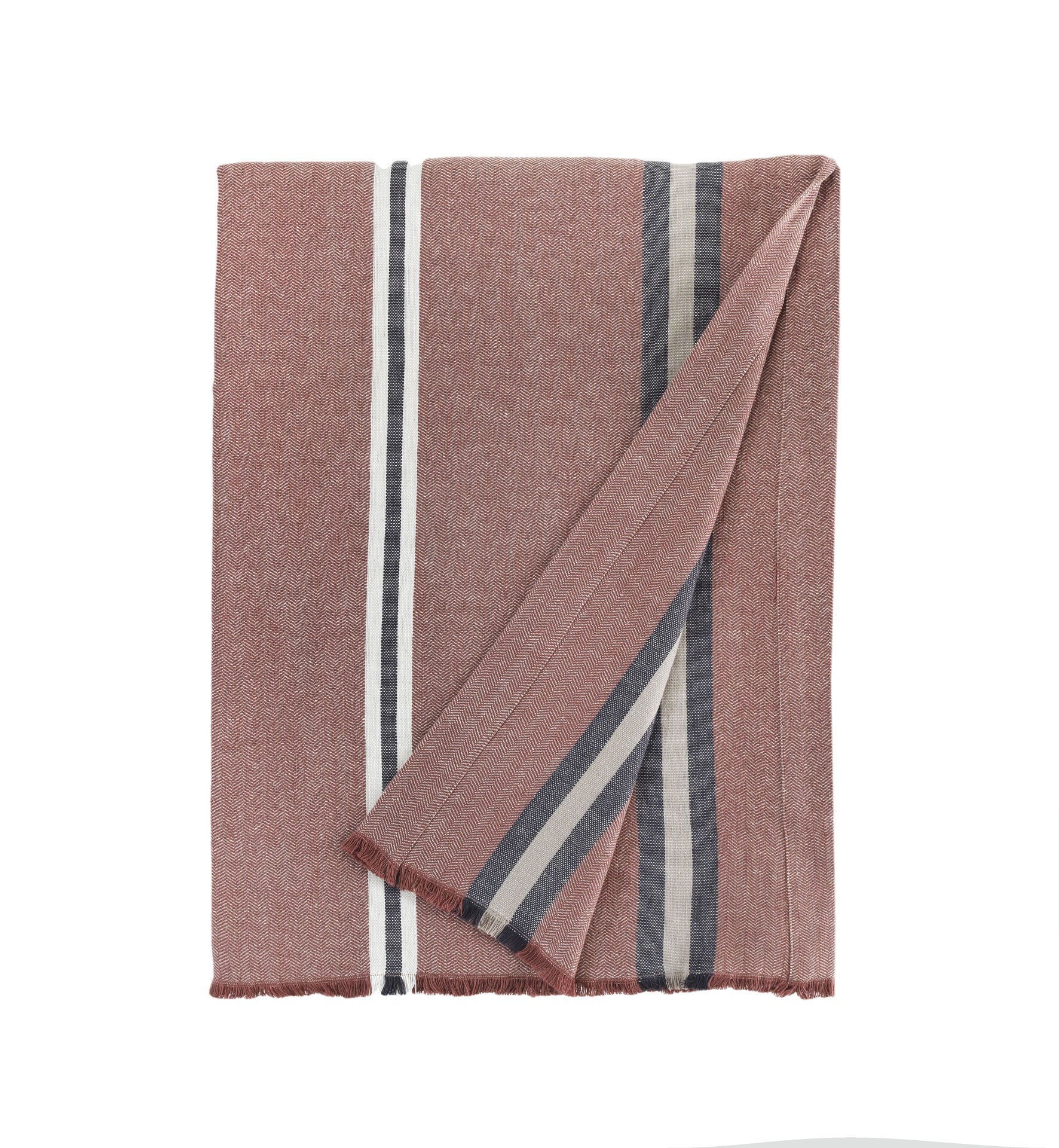 Buldan's-Aren Yatak Örtüsü-Rustik Bordo