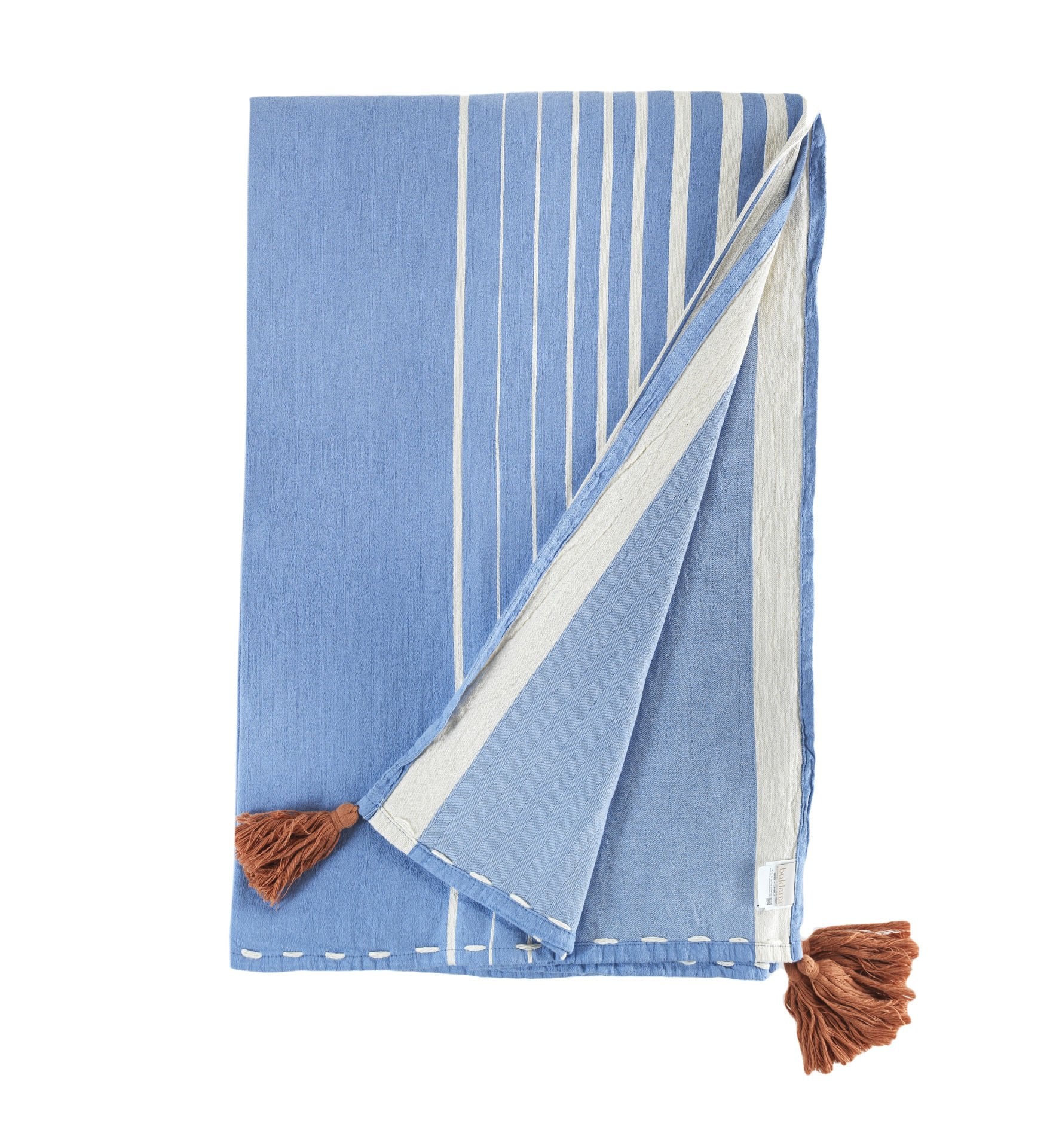 Buldan's-Hazal Yatak Örtüsü-Gök Mavi