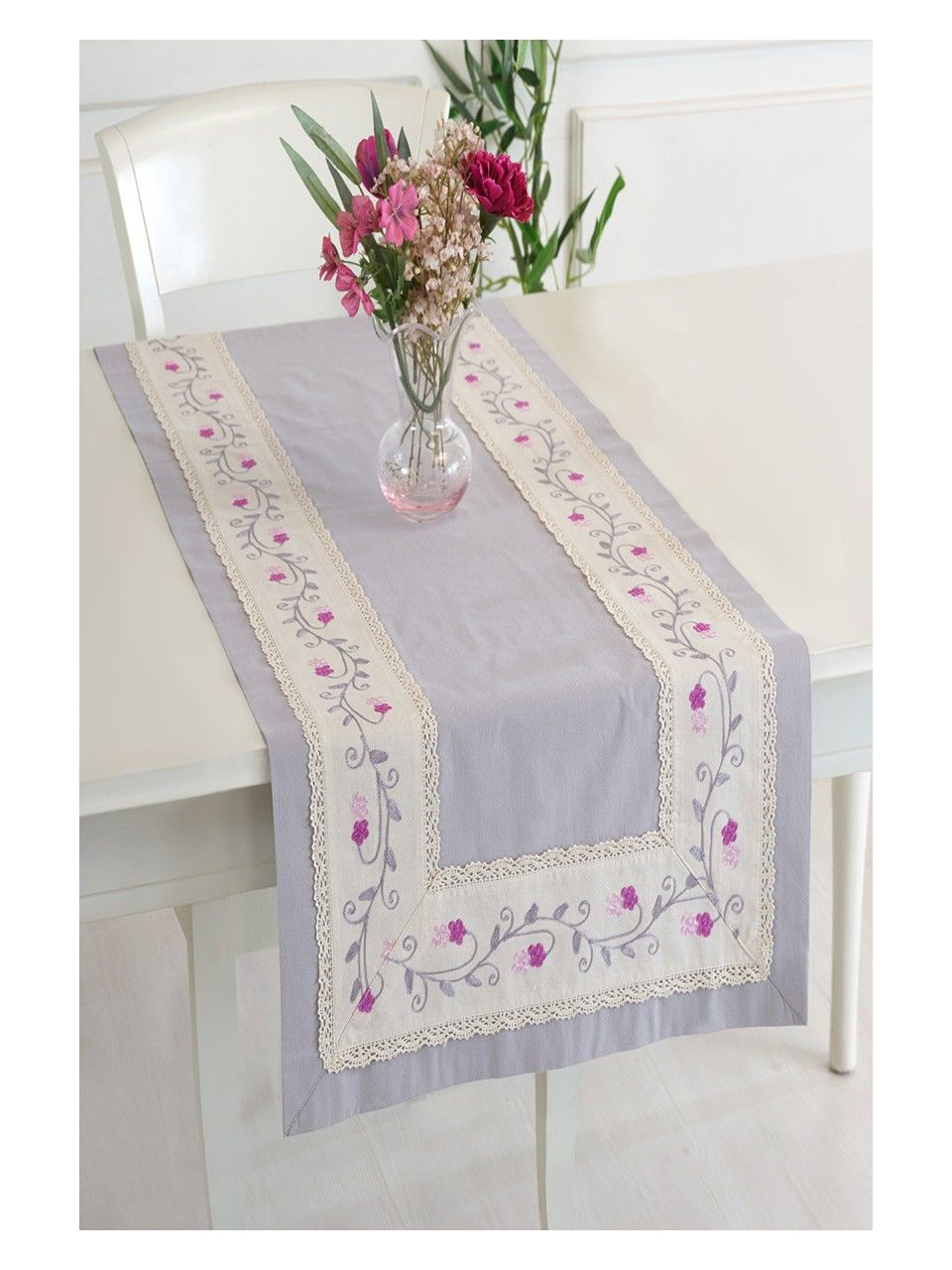 Ödel Home Buldan Keteni İşlemeli Runner